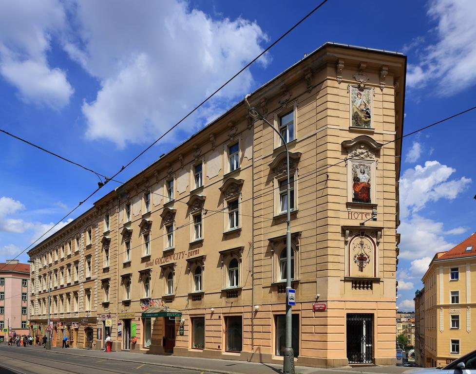 Hotel Golden City Garni Praga Exterior foto